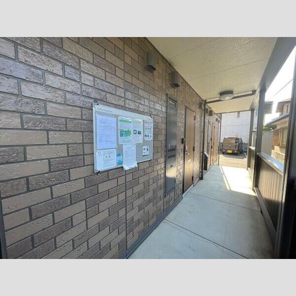 現地周辺 (お知らせ板)