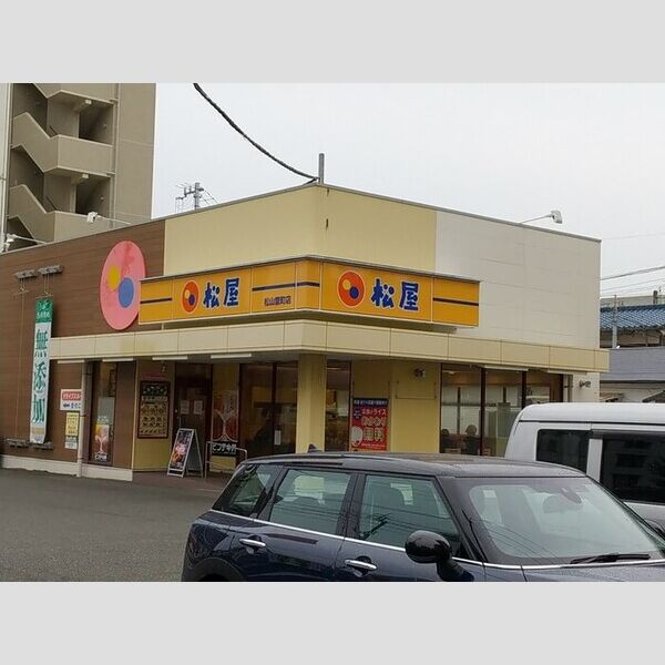 現地周辺 (松屋松山萱町店)