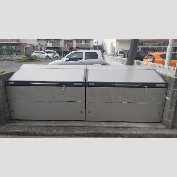 現地周辺 (ゴミステーション)