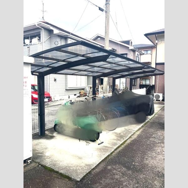 現地周辺 (駐輪場)