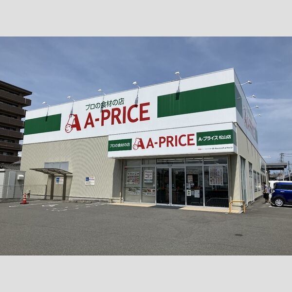 現地周辺 (A-プライス松山店　645m)
