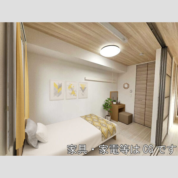 居室・リビング (家具‧家電はCGです)