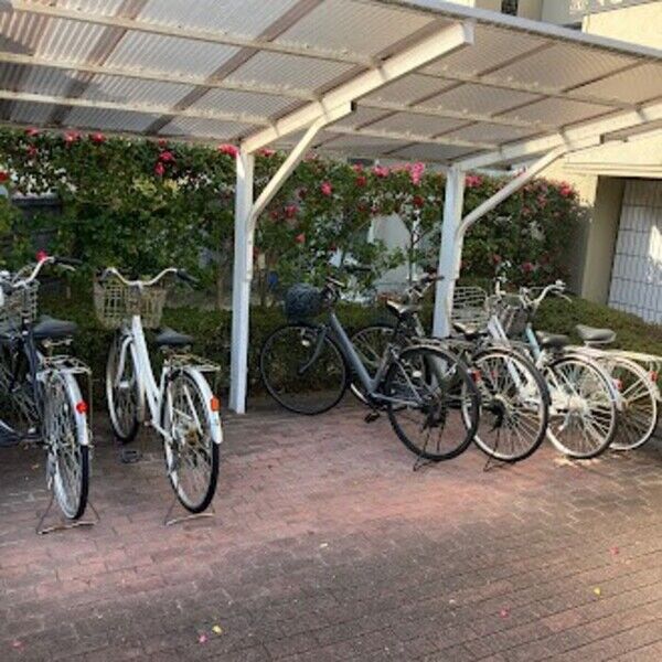 現地周辺 (駐輪場)