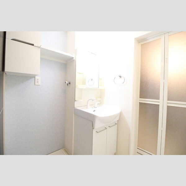 洗面所 (洗髪洗面化粧台/洗濯機置場)