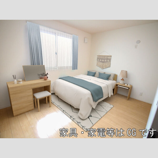 居室・リビング (家具/家電はCGです)