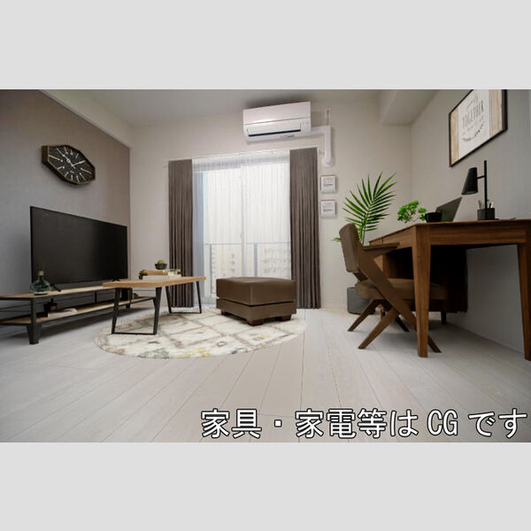 居室・リビング (リビング【家具・家電はCG】)