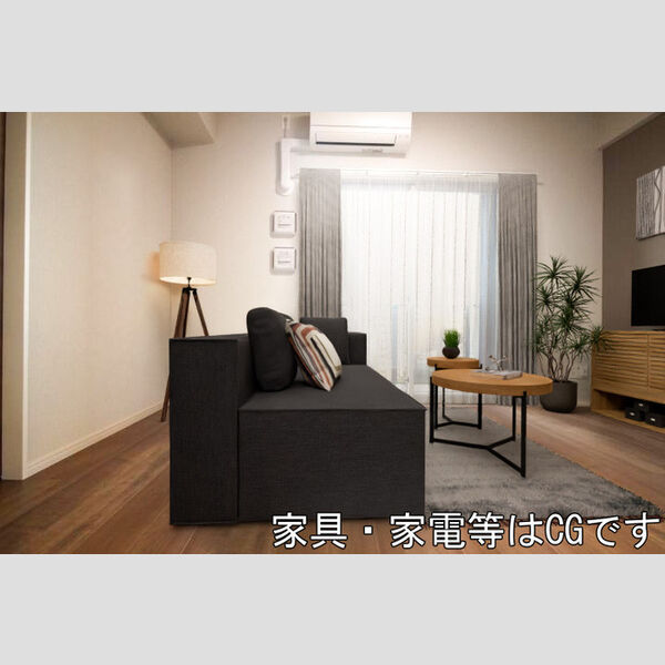 居室・リビング (リビング【家具・家電はCG】)