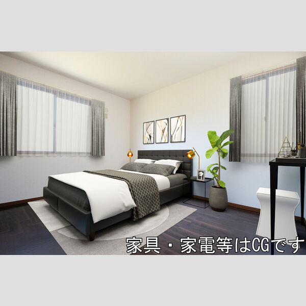 居室・リビング (洋室【家具・家電はCG】)