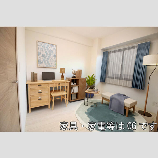 居室・リビング (洋室【家具・家電はCG】)