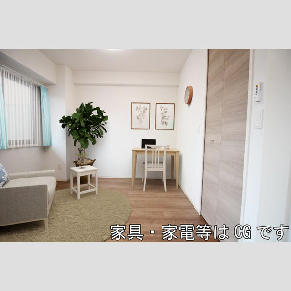 居室・リビング (洋室【家具・家電はCG】)