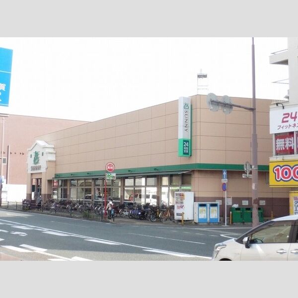現地周辺 (サニー荒江店　163.17m)