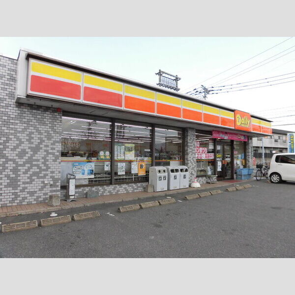 現地周辺 (デイリーヤマザキ粕屋駕与丁店まで672m)