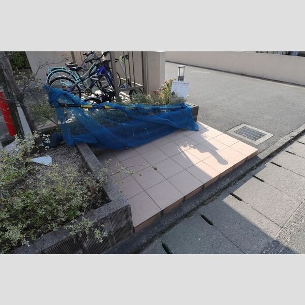 現地周辺 (ゴミ置き場)