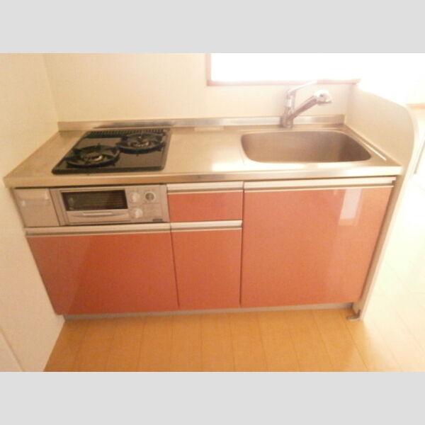 キッチン (2口コンロ付き)