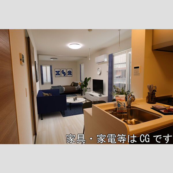 居室・リビング (202号 LDK)