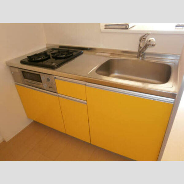 キッチン (対面キッチン(2口コンロ))