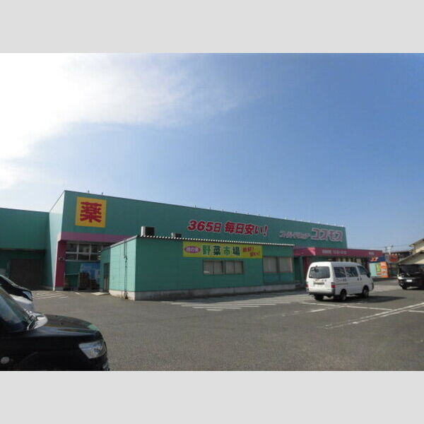 現地周辺 (コスモス横代店610m)
