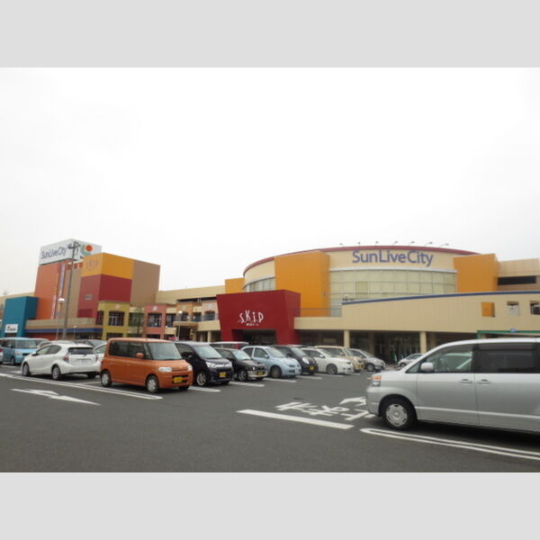 現地周辺 (サンリブシティ小倉　2100m)