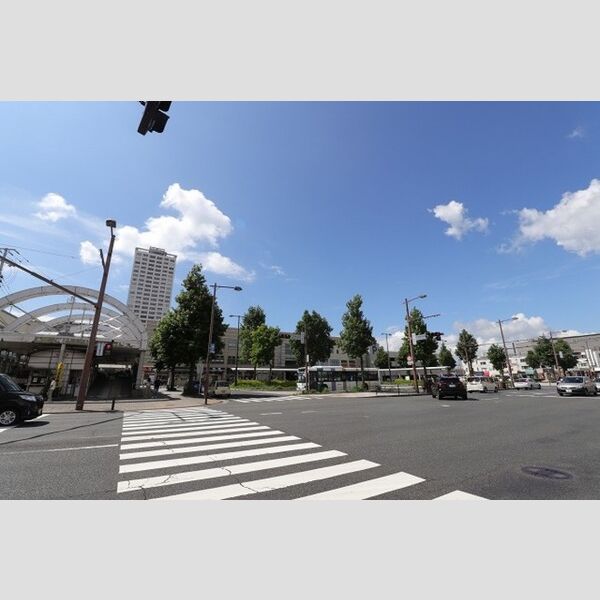 現地周辺 (門司駅前交差点　2190m)