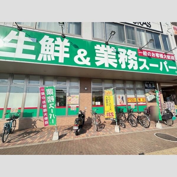 現地周辺 (業務スーパー　500m)