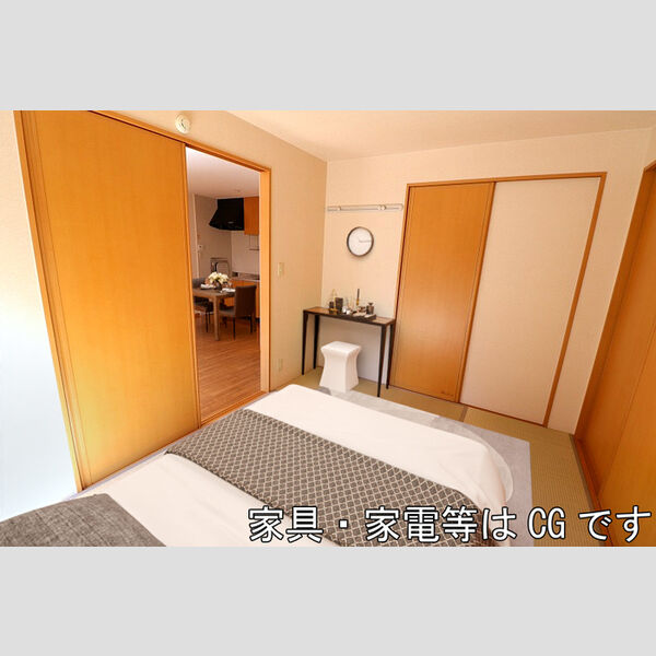 居室・リビング (家具‧家電はCGです)