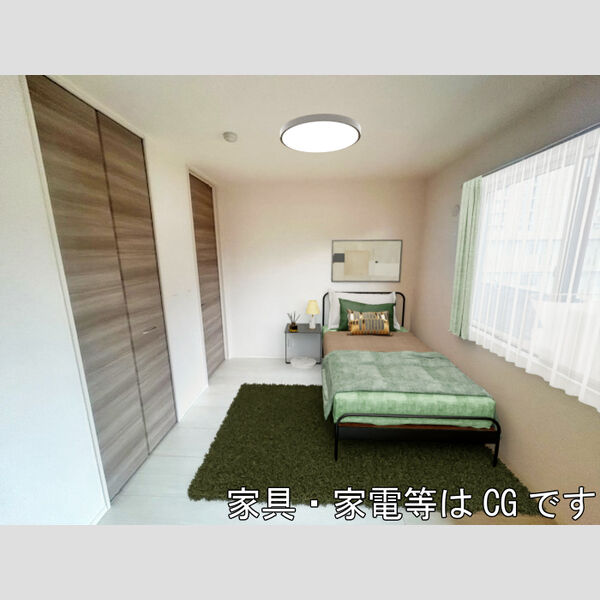 居室・リビング (家具‧家電はCGです)