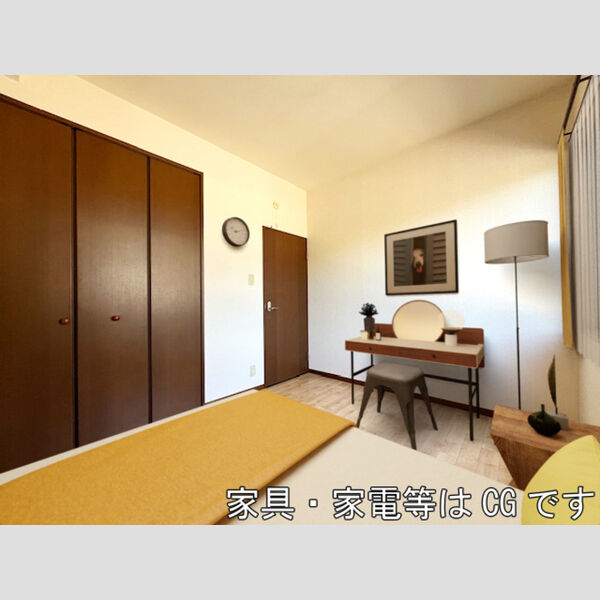居室・リビング (家具・家電はCGです)