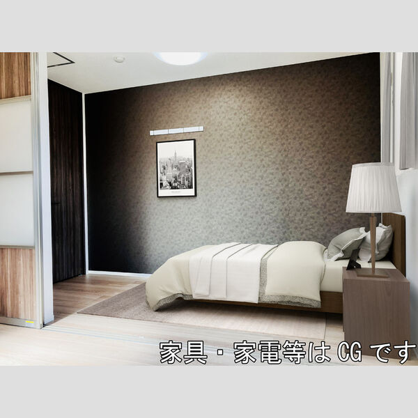 居室・リビング (家具・家電はCGです)