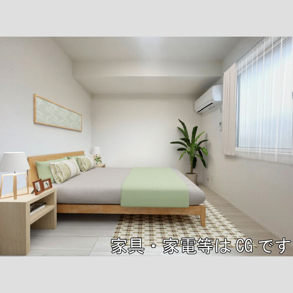 居室・リビング (家具‧家電はCGです)