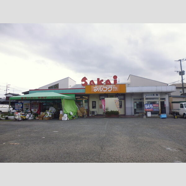 現地周辺 (スーパーサカイ　510m)