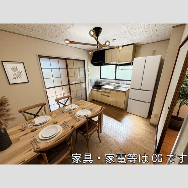 居室・リビング (B棟102　DK)