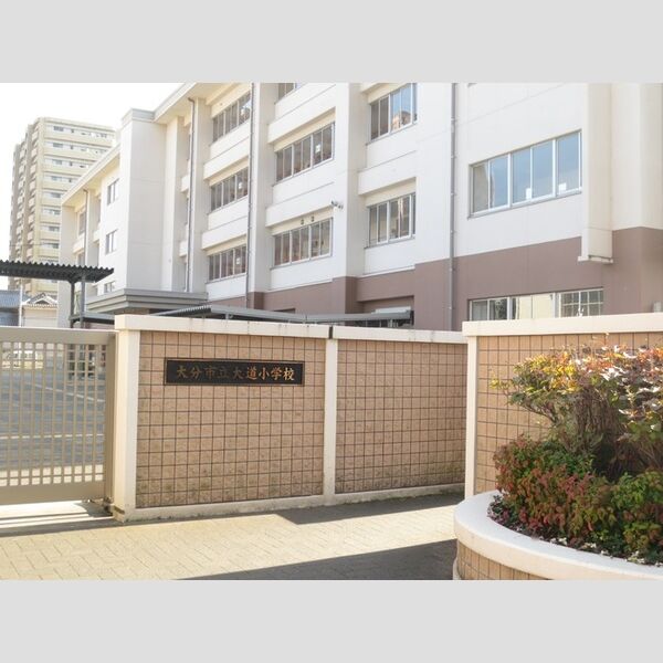 現地周辺 (大道小学校まで550m)