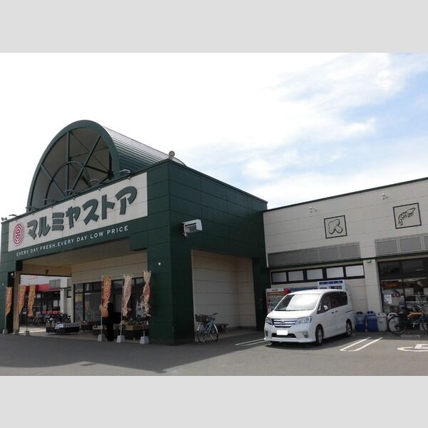 現地周辺 (マルミヤストア鶴崎森店まで386m)