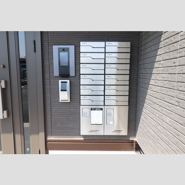 現地周辺 (オートロック・集合ポスト)