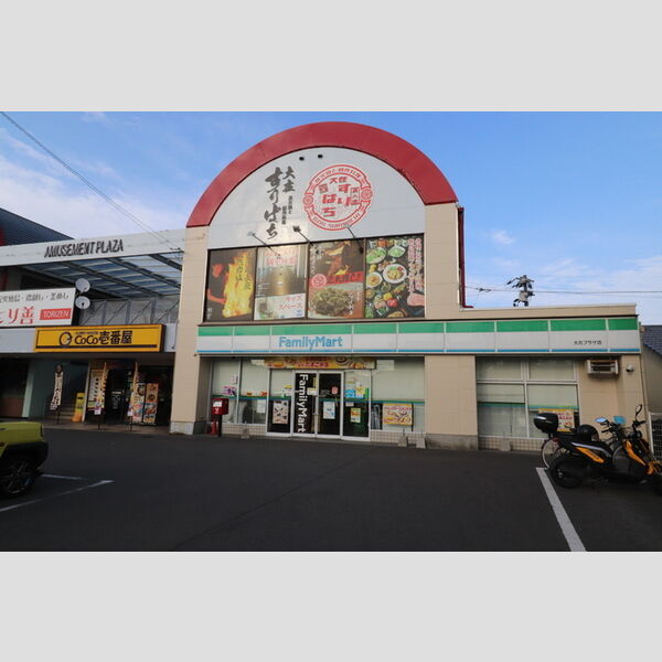 現地周辺 (ファミリーマート大在プラザ店まで387m)