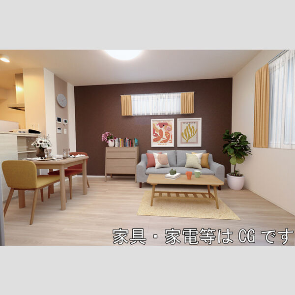 居室・リビング (101　LDK(家具・家電はCGです))