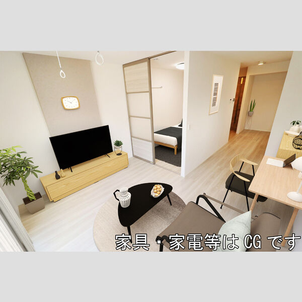 居室・リビング (102　LDK(家具・家電はCGです))