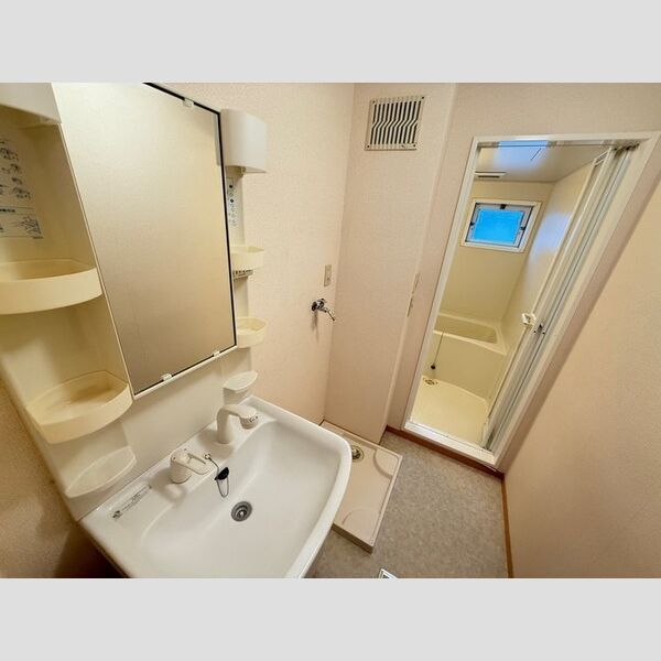 洗面所 (洗髪洗面化粧台・室内洗濯機置場)