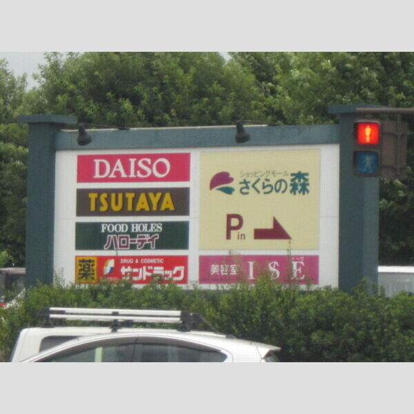 現地周辺 (ショッピングセンターサクラの森まで779m)