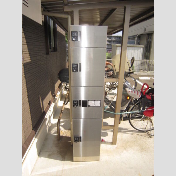 現地周辺 (サイクルポート横宅配ボックス)