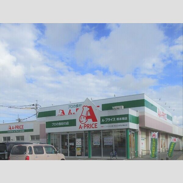 現地周辺 (A-プライス熊本南店　858m)