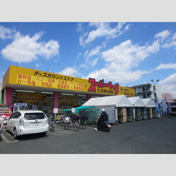 現地周辺 (スーパーキッド国府店　1,076m)