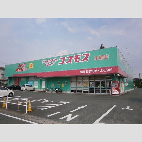 現地周辺 (コスモス花園店まで738m)