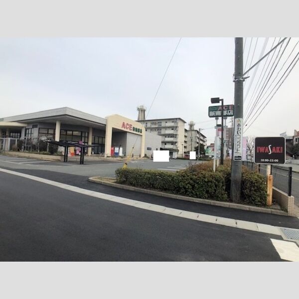 現地周辺 (イワサキエース新南部店 250m)
