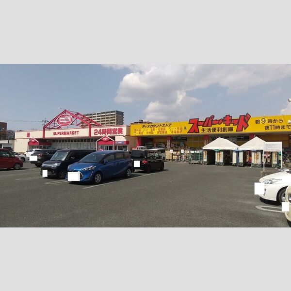 現地周辺 (マックスバリュくらし館国府店　1400m)