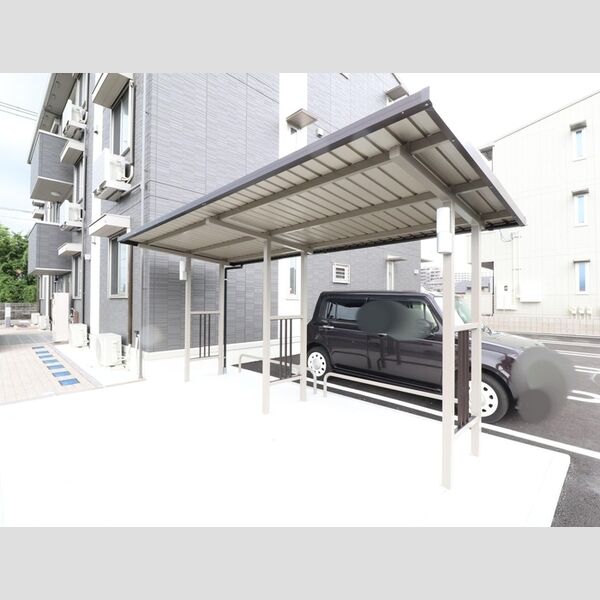 現地周辺 (駐輪場)