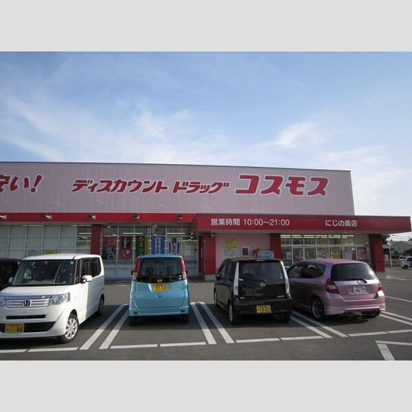 現地周辺 (ドラッグストアコスモスにじの森店 885m)
