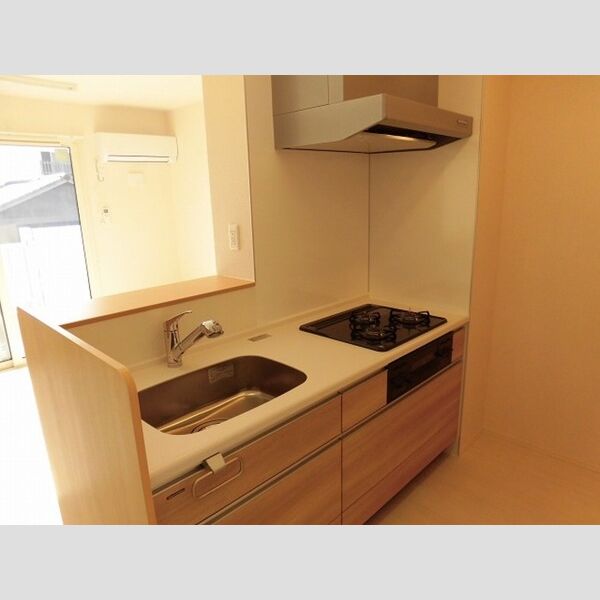 キッチン (3口コンロ付き!)