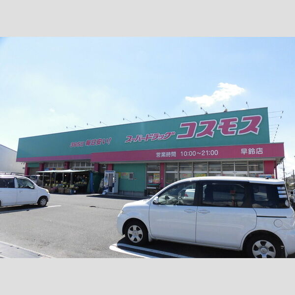 現地周辺 (コスモス早鈴店　573m)