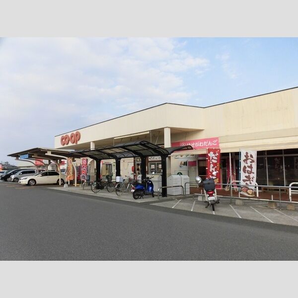現地周辺 (コープ佐土原店　607M)